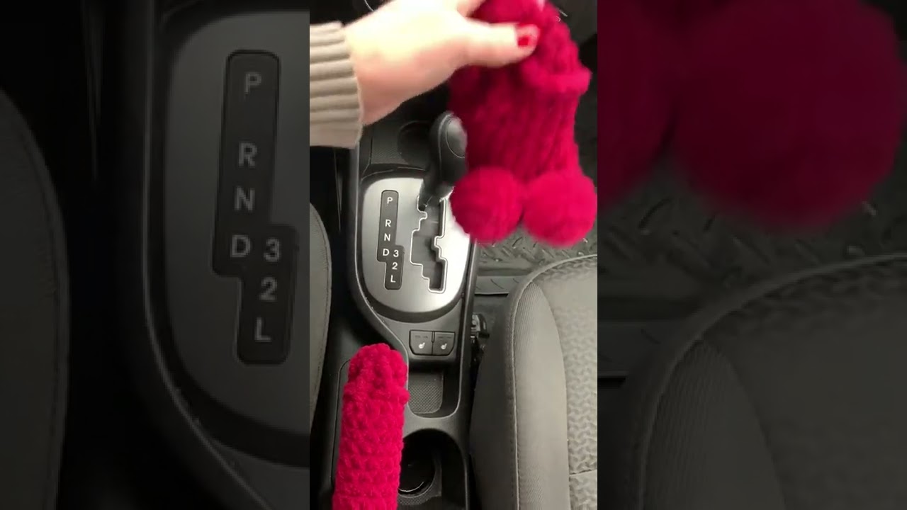 Car Shift Knob red & HandBrake Cover Penis, handmade cute car accessories -  Shop FunCrochetPattern Other - Pinkoi