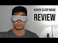 Manta Sleep Mask Review - Work for Side Sleepers? No Lights Gets In?