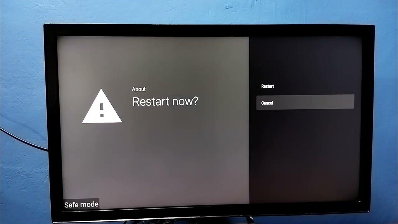 Android TV 4 Ways to Exit from Safe Mode Turn OFF Safe Mode YouTube