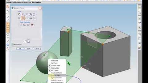 Unigraphics Tutorials: Tutorial 5: Datum Planes