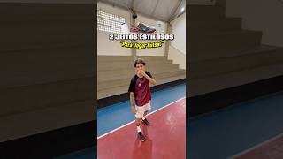2 Jeitos Estilosos Para Jogar Futsal