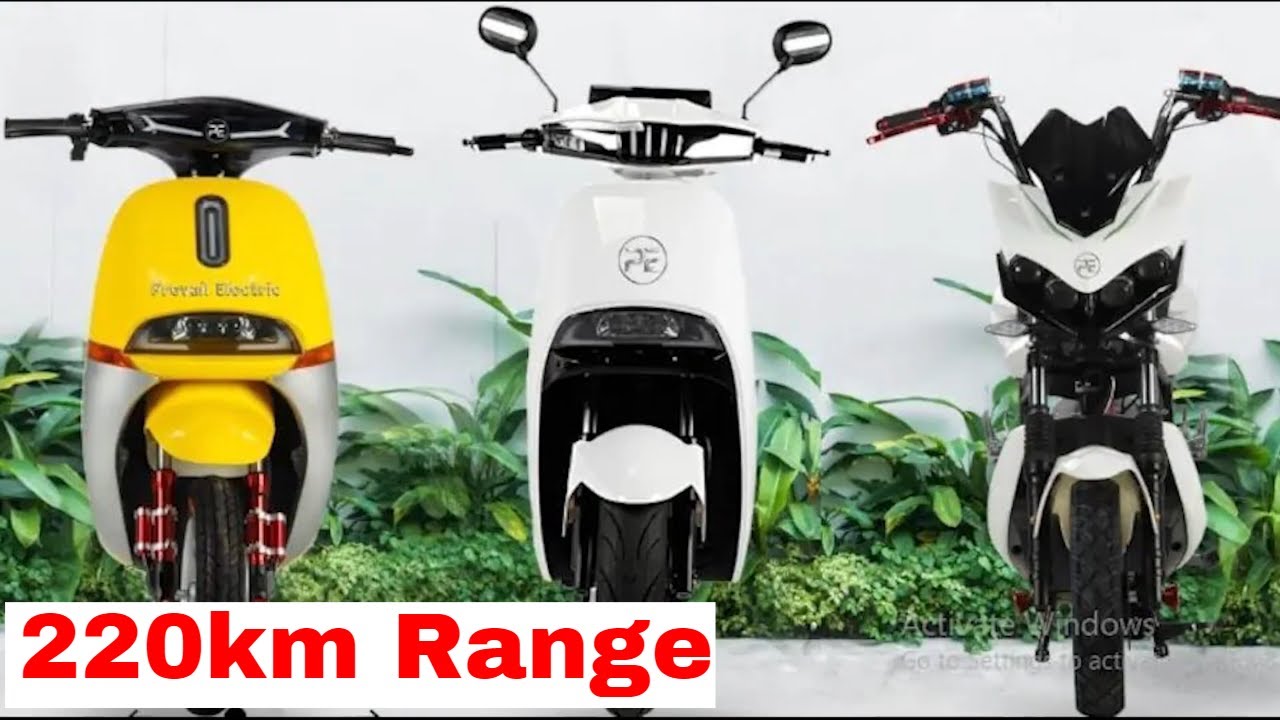 220km Range Electric Scoter Launched In India Best Electric Scooters