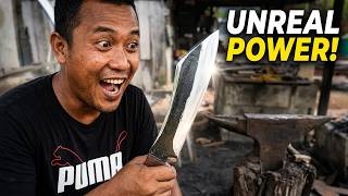 Knife Making - Forging A Powerful Machete From A Longest Leaf Spring