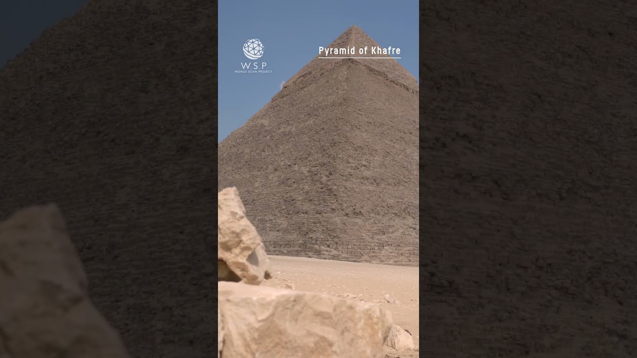 Pyramid of Khafre：WSP Activities / WORLD SCAN PROJECT 