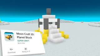 Moon Craft 3D: Planet Block Android Gameplay screenshot 2