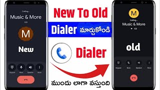 Google Phone Dialer New Update Remove Telugu | How to Phone Dialer Change Problem 2025