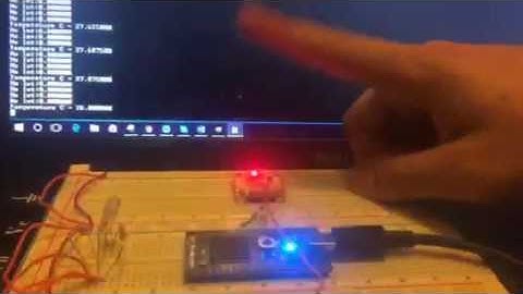 MAX30105 Optical Sensor Demo with interrupts