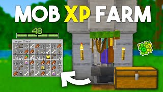 EASIEST XP FARM for Minecraft Bedrock 1.20! (No Spawner Needed)