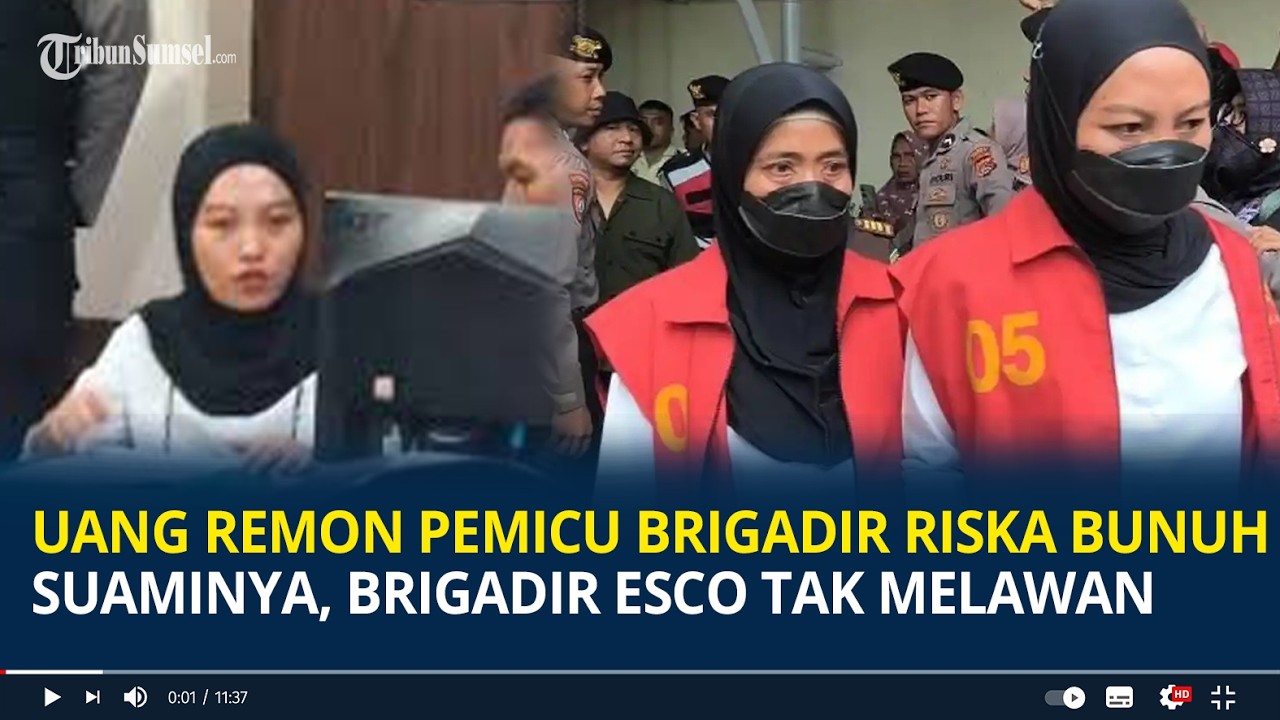 Uang Remon Pemicu Brigadir Riska Bunuh Suaminya, Brigadir Esco Tak Melawan