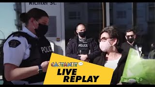 Live replay: Drive-by retirement party