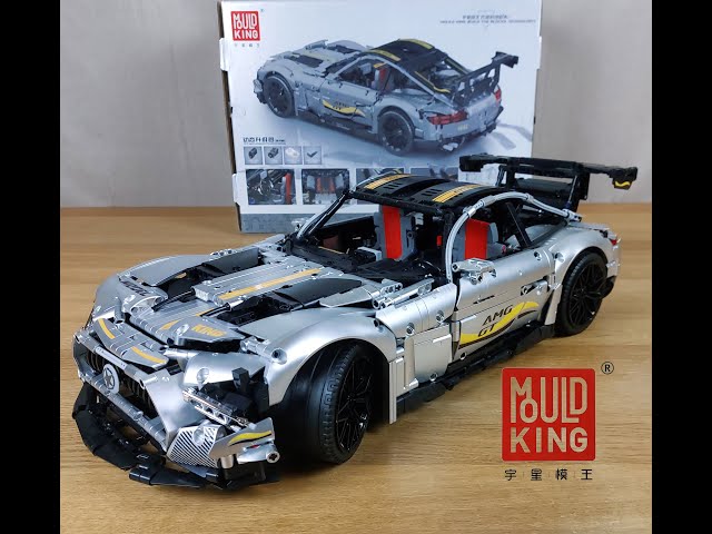 Mould King 13126 AMG GT R Silver - Speedbuild #mouldking #amggtr  #technic