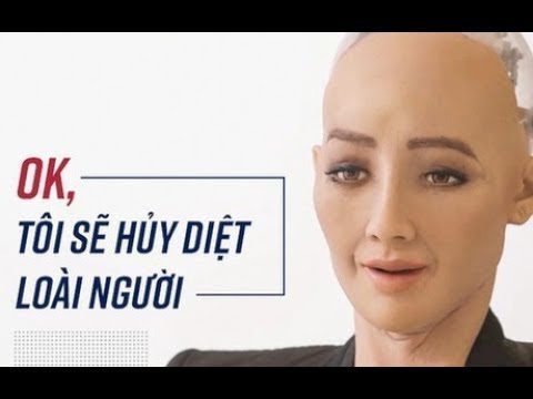 Video Phỏng vấn nữ Robot Sophia 