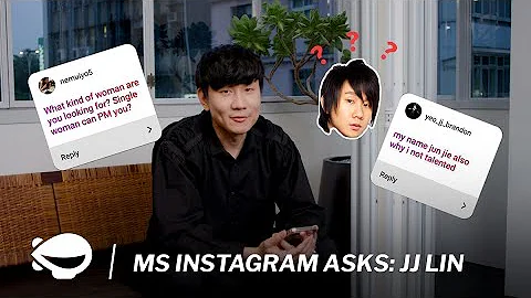 JJ Lin | Mothership Instagram Asks