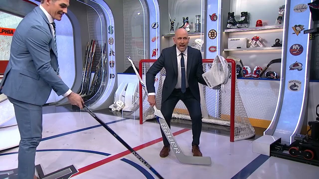 NHL Tonight breakdown & demo on shooting angle changes