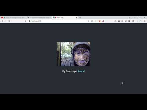 Faceshape-detection-using-MediaPipe-React-Js