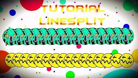 AGARIO 4 LINESPLIT PART 2