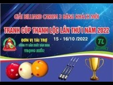 Video Trần Đức Minh vs Nguyễn Đình Quốc | Giải Billiard 3C... - youtube