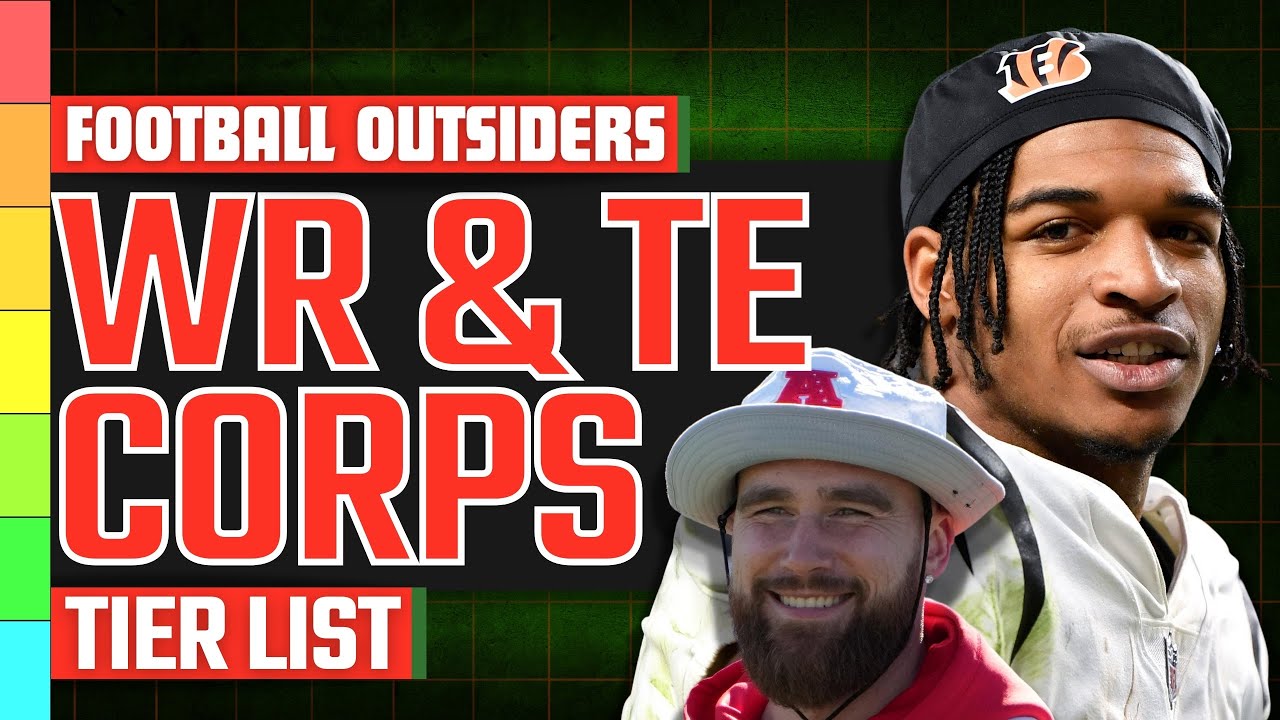 2022 NFL Receiving Corps Tier List | Ranking NFL Wide Receivers & Tight Ends