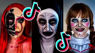 HALLOWEEN MAKEUP TIKTOK COMPILATION 2025 🎃 CREEPY &amp; SPOOKY TREND ✨️