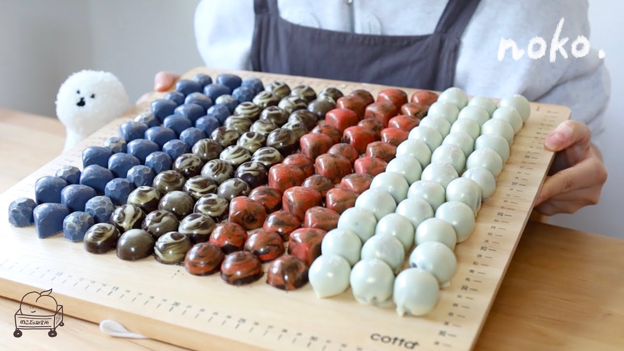 自宅で大量のボンボンショコラを仕込む非日常的な私の日常👩🏻‍🍳🍫【レシピあり】