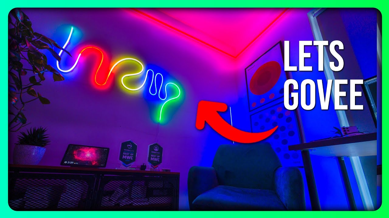 Govee Neon Rope Light 2 SET UP and REVIEW | BEST smart rope lights?