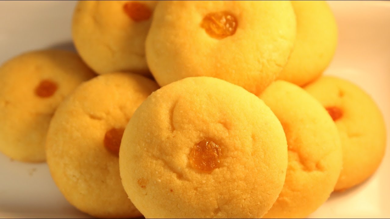 Kismis Nankhatai Biscuit/চুলায় Naan Khatai Biscuit/ Biscuit Recipe in