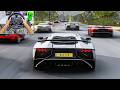 Lamborghini Aventador Superveloce VS Hypercars - Forza Horizon 5 | Logitech G923 Steering Wheel