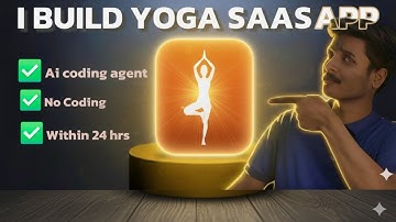 I Built a Yoga SaaS App in 24 Hours (Without Writing Code?! 😱)