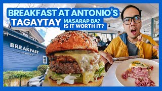 BREAKFAST AT ANTONIO'S, TAGAYTAY: Is it Worth It?  • FILIPINO w\/ English Sub • The Poor Traveler