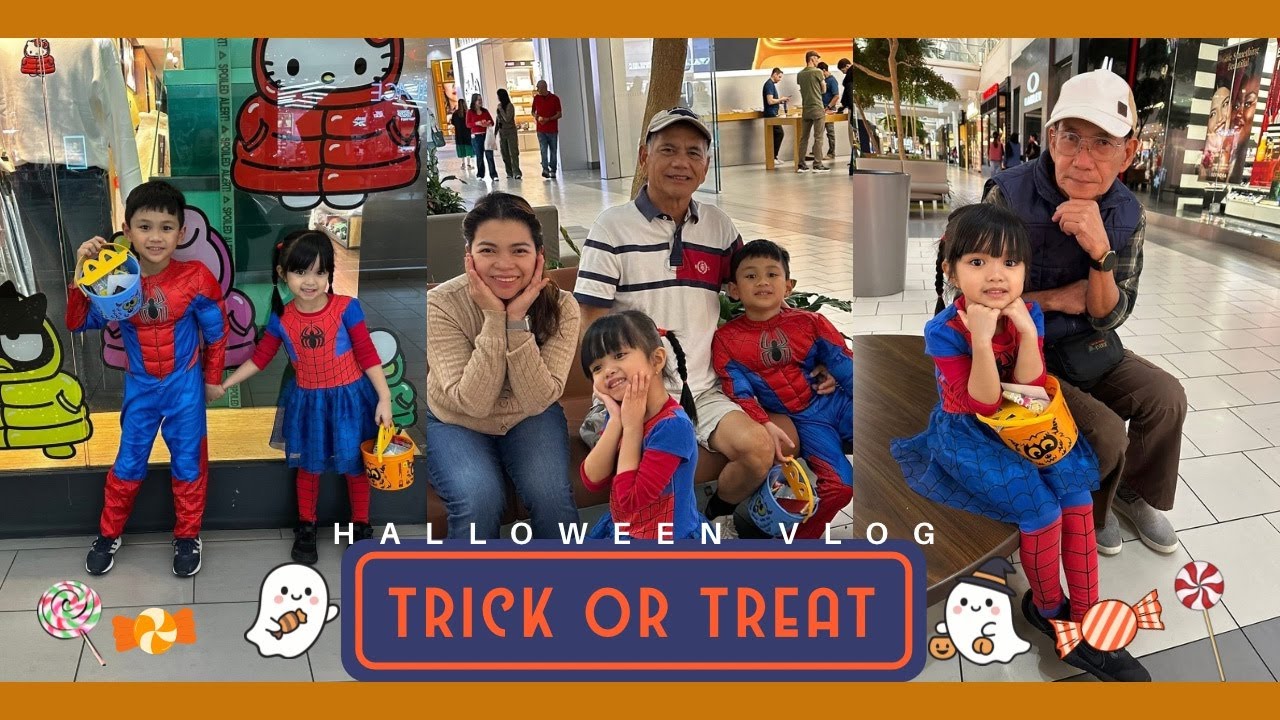 Trick or Treat 2025 - Halloween Vlog | MeetChy Vlogs