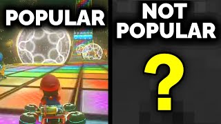 What's the least popular Mario Kart TRACK?