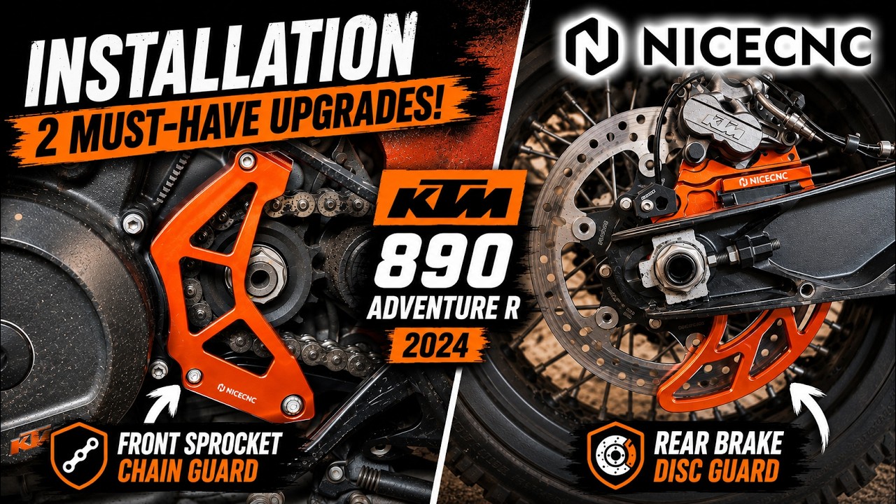 KTM 890 Adventure R (2024) | Chain Guard & Brake Disc Guard