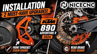 KTM 890 Adventure R (2024) | Chain Guard & Brake Disc Guard Installation