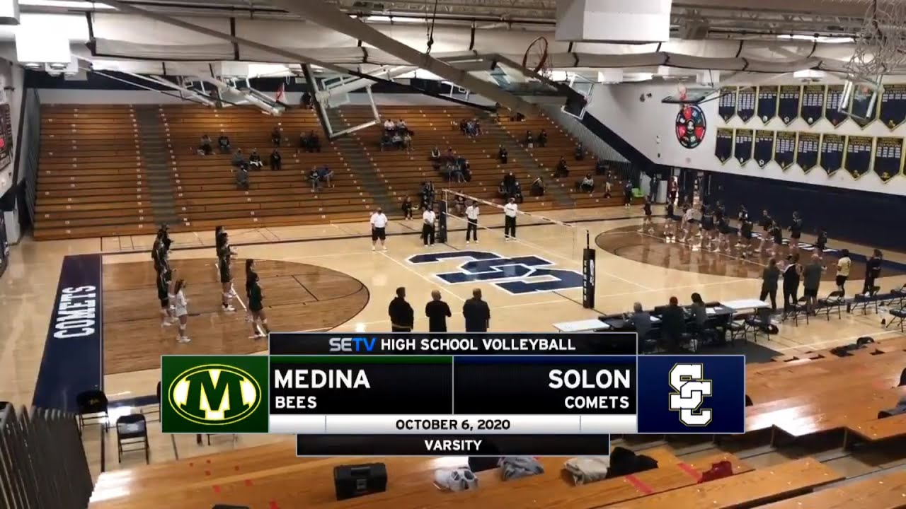 Solon Volleyball vs Medina 10/6/2020 Freshman, JV & Varsity YouTube