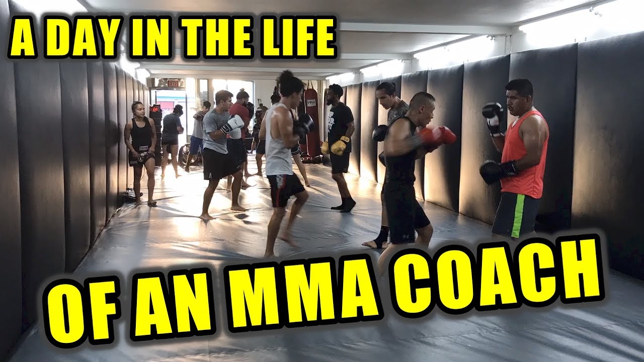 DAY IN THE LIFE OF AN MMA COACH!