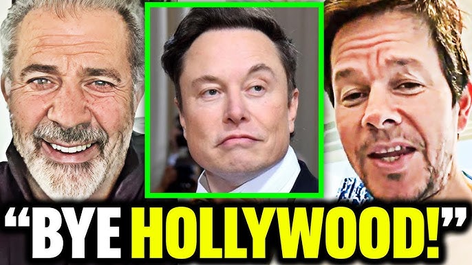 Elon Musk Invests $1 Billion in Mel Gibson's & Mark Wahlberg's New Un-Woke Production Studio - YouTube