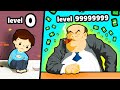 Becoming a MAX LEVEL BOSS in Boss Life 3D!