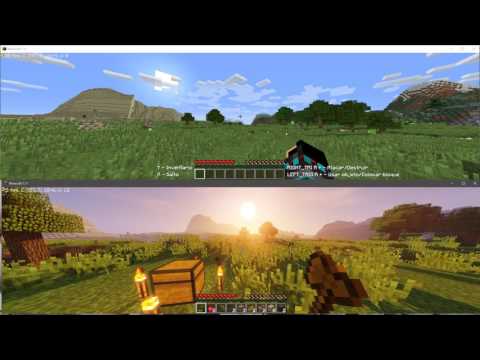 Minecraft PC SplitScreen TEST