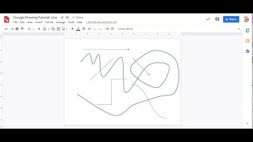 Google Drawing Tutorial: Line Tool