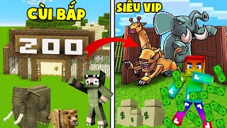 MINI GAME : CUỘC THI XÂY SỞ THÚ VIP ** THỬ THÁCH T GAMING XÂY SỞ THÚ VIP NHANH NHẤT MINECRAFT