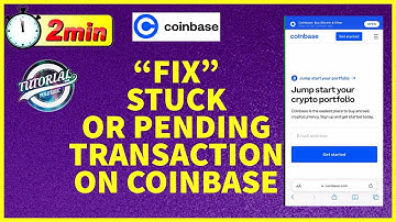 How to Fix Stuck or Pending Transaction on Coinbase App (2022)
