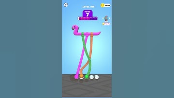 Tangle master 3D / New android game play #865 #shorts