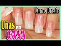 MINI CURSO Uñas en casa #1 💗 SUPER NATURALES ¡SIN ACRILICO NI LAMPARA!! 😍😍😍