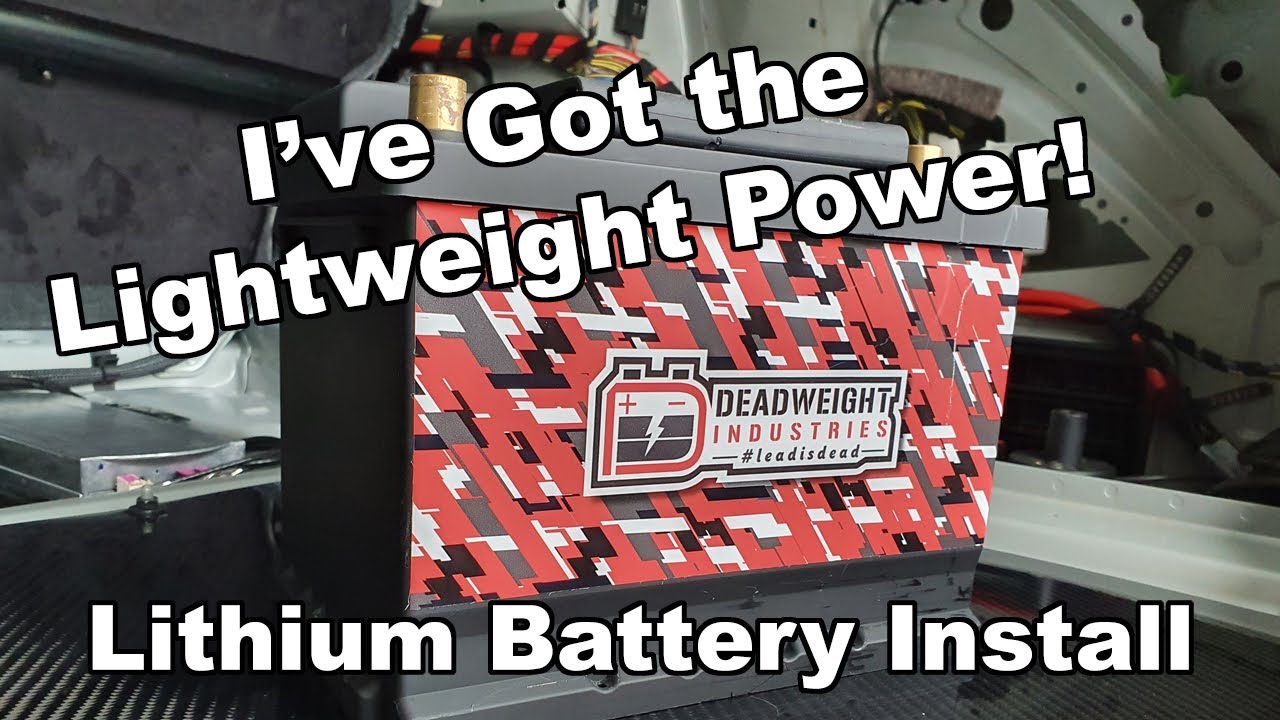 THE E92 M3 GETS A BATTERY UPGRADE!