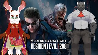 【Dbd】バイオの2VS8だって！！【Vtuber/因幡香月/シモン・ウォルフ】