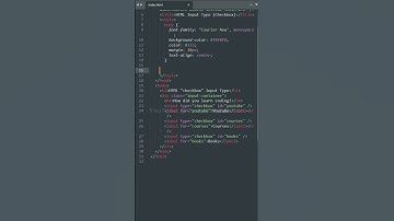 HTML "checkbox" Input Type - Beginner Tips | HTML CSS