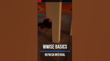 [Shorts] Wwise | Occlusion Refresh Interval #tutorial #wwise #audio #sound #gamedev