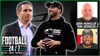 Eagles Press Conference Reaction | Football 24\/7 with John McMullen \& Tone DeShields | Jan 24, 2023