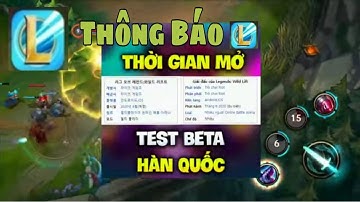 LOL MOBILE | VÌ SAO TEST BETA Liên Minh Huyền Thoại TỐC CHIẾN CHƯA CÓ (WILD RIFT)