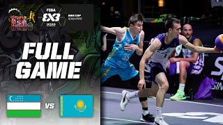 Uzbekistan v Kazakhstan | Men | Full Game | FIBA 3x3 Asia Cup 2022